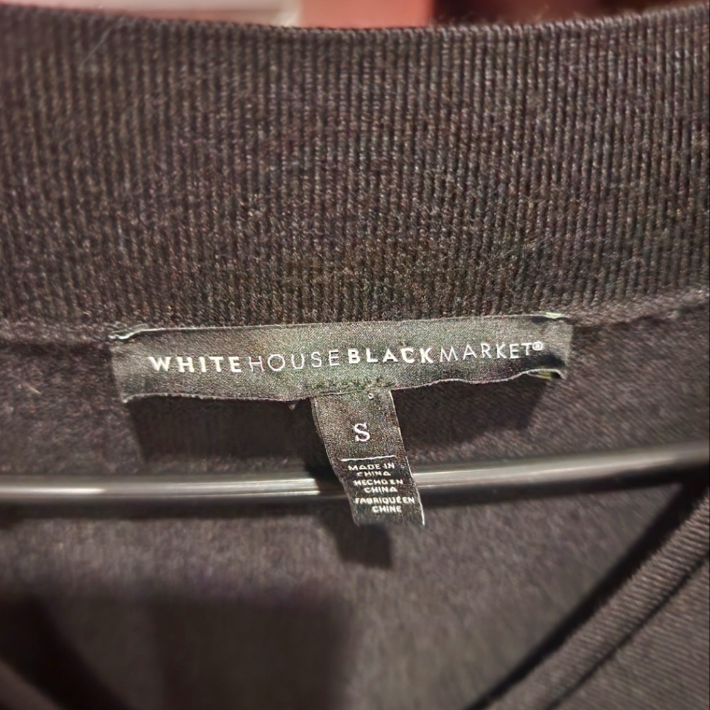 Black WHBM sweater ladies